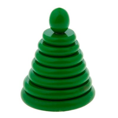 Пирамидка Зеленая 8 деталей Д517 