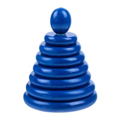 Пирамидка Синяя 8 деталей Д518 