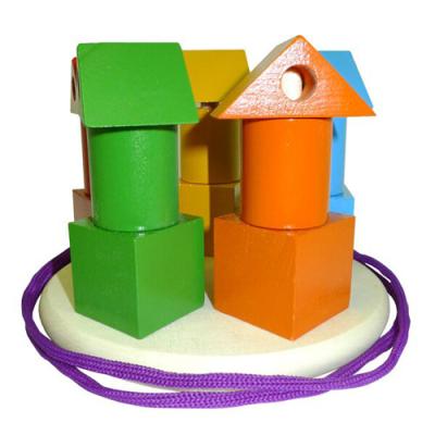 Пирамидка Башенки цветные Д672