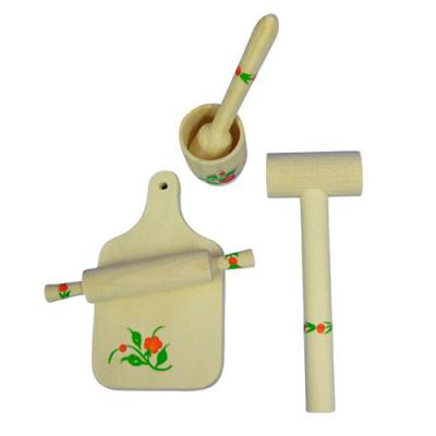 Кухонный набор расписной малый Д303