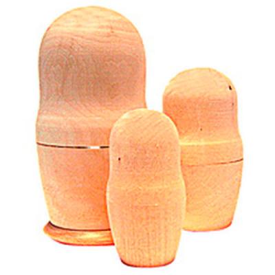 Матрешка 3 в 1 под роспись Д022