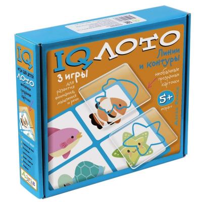 Пластиковое лото  Линии и контуры 5884-0