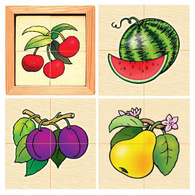 Ягода картинки разрезные Д008