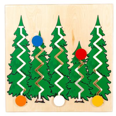 Настенная игровая панель Елочки-Д 452