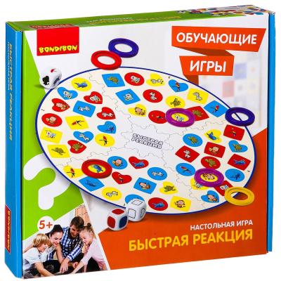 Быстрая реакция    настольная обучающая игра      ВВ2410