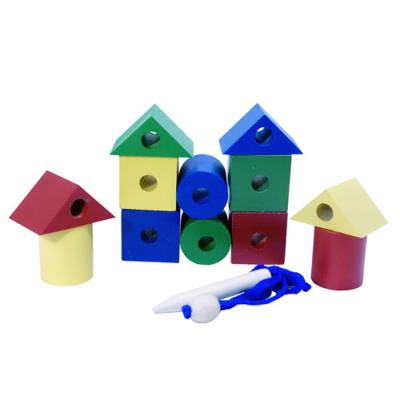 Бусы геометрические цветной конструктор 12дет Ш107