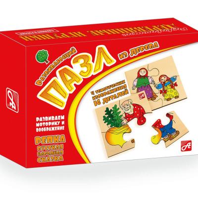 Деревянный пазл  Репка  Д549а 