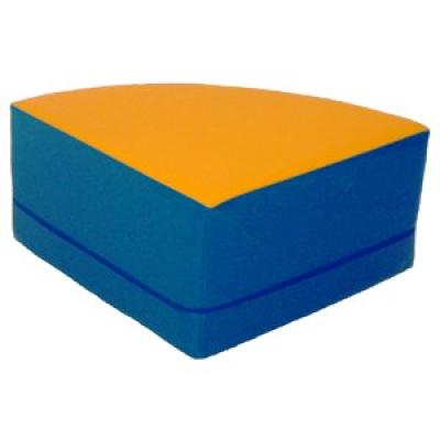 Пуфик угловой из набора Мебель кукольная Фантазия