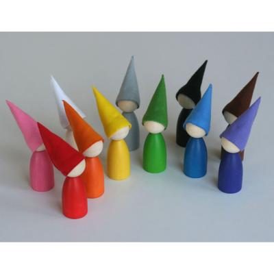 Набор Гномики большие в колпачках 8 см 12 штук SG01C1204U