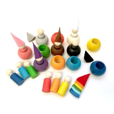 Набор Гномы в колпачках с шаром 6 см 12 штук SGKB01C1201U