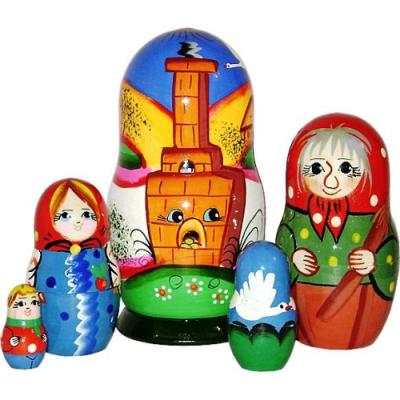 Матрешка Гуси-лебеди Р-45/741