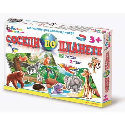 Магнитная игра Соседи по планете 01757  