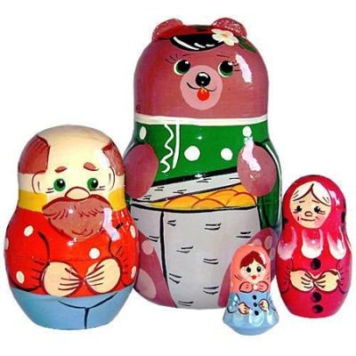 Матрешка Маша и медведь Р-45/745 