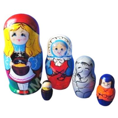 Матрешка Красная шапочка 7705 