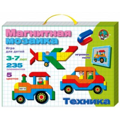 Магнитная мозаика Техника  01510
