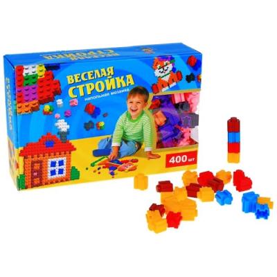 Напольная мозаика  Весёлая стройка 400дет. С-165