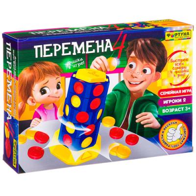 Настольная семейная игра 4 перемена Ф86619