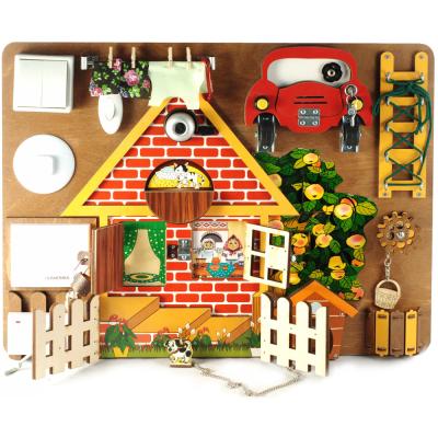 Развивающая доска №3 Загородный дом BusyBoard