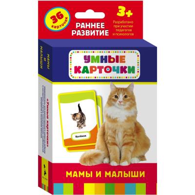  Развивающие карточки Мамы и малыши 21004