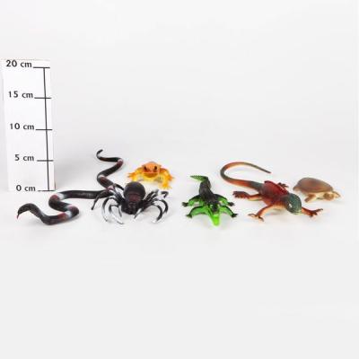 Набор резиновых зверей Рептилии 6шт.