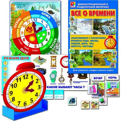 Демонстрационный материал  Все о времени С-855