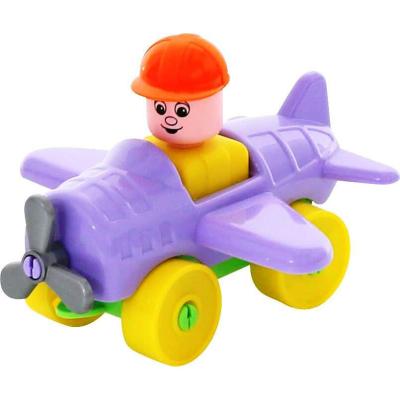 Конструктор  Самолёт (10 элементов) 55378