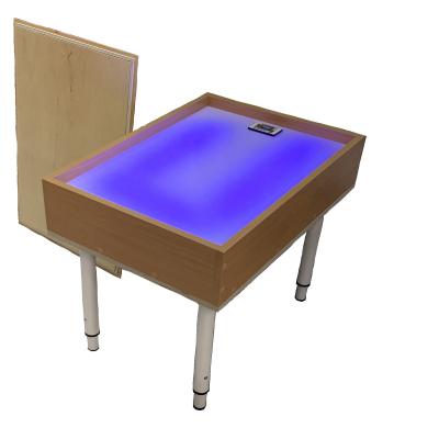 Стол для рисования песком Волшебная радуга с крышкой