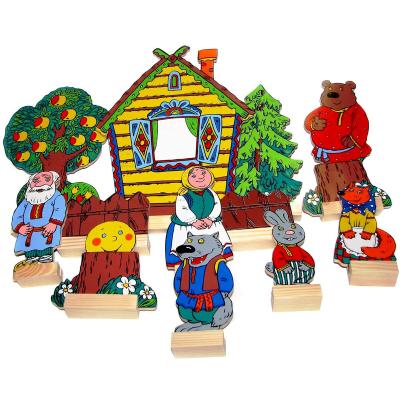 Театр Колобок настольный деревянный Л5033