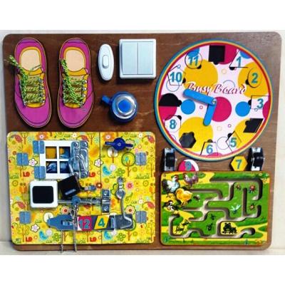 Развивающая доска №2 арт.7903 для девочек BusyBoard. 