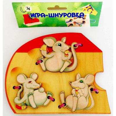 Шнуровка  Мышки арт. 7795