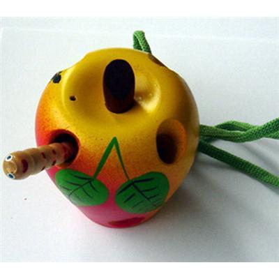 Яблоко - шнуровка