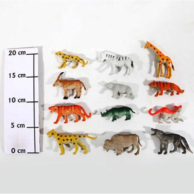 Набор резиновых зверей Зоопарк Н3670 