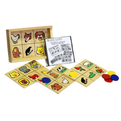 Животные (звуковое лото)