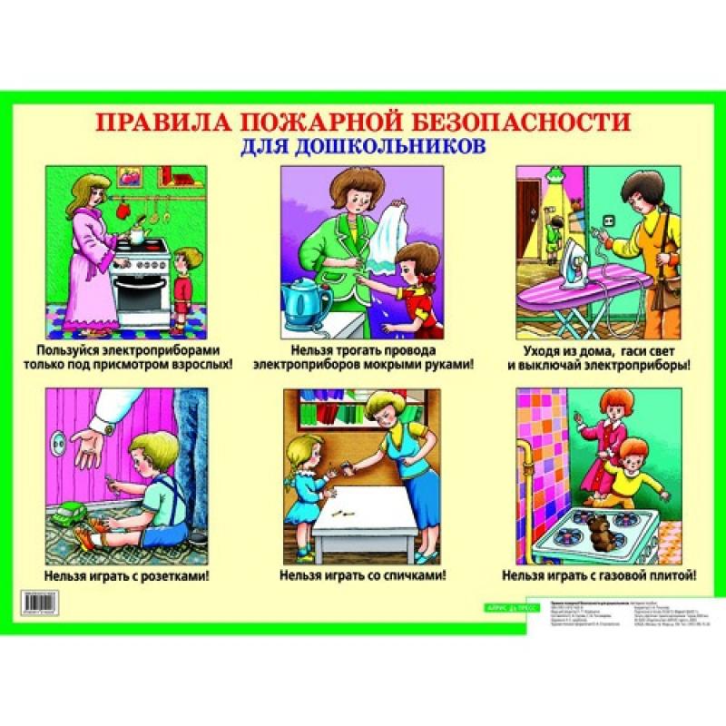 Правила пожарной безопасности для дошкольников 