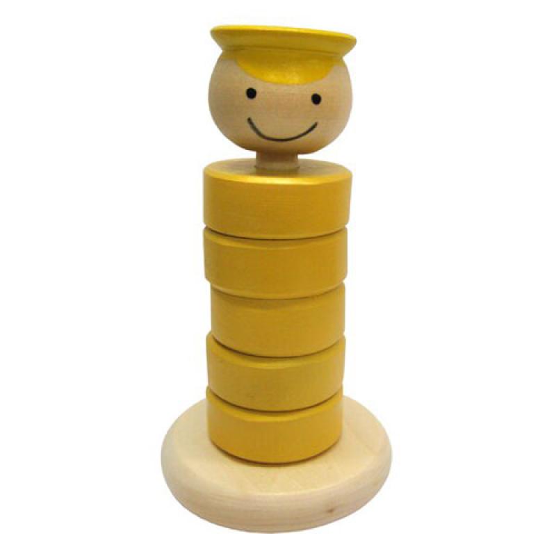 Паренек-пирамидка желтая Д562