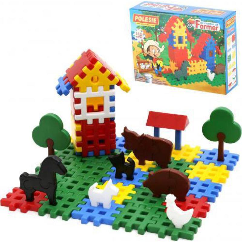 Конструктор Фермер (112 элементов) 4864