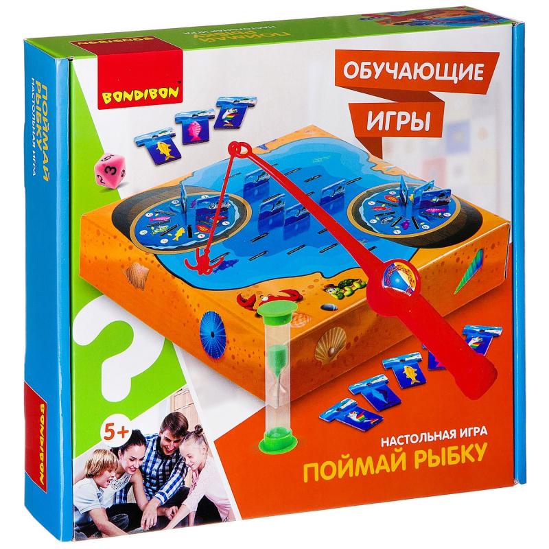 Поймай рыбку            настольная  игра   ВВ2414