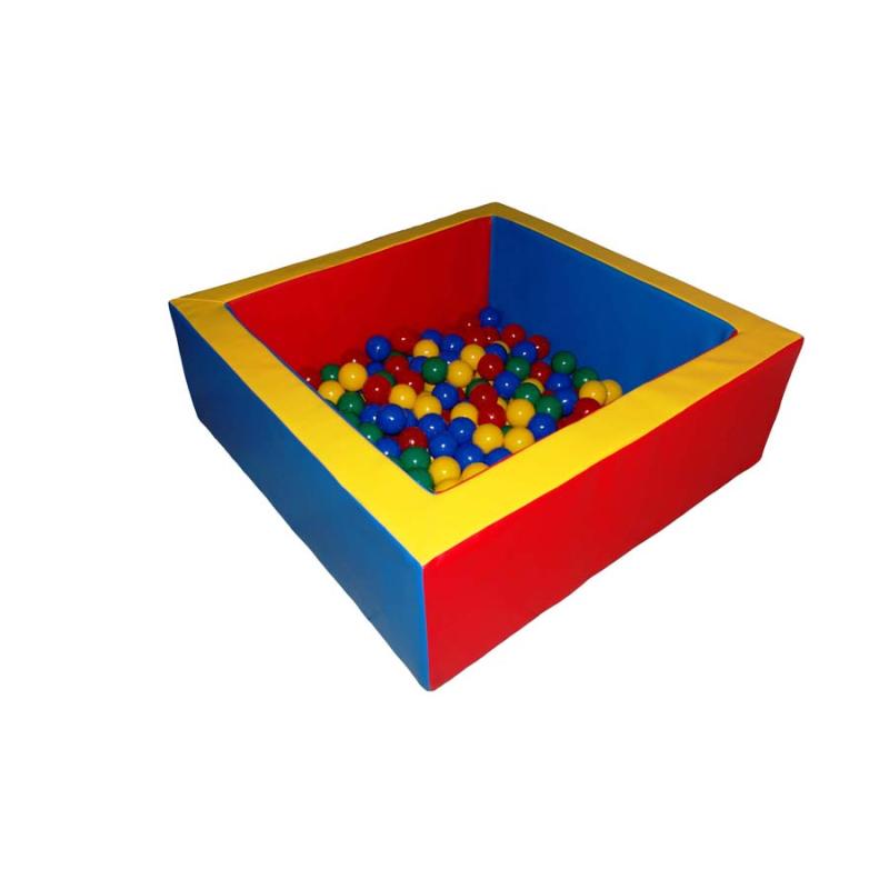 Бассейн сухой квадратный 100х100х35