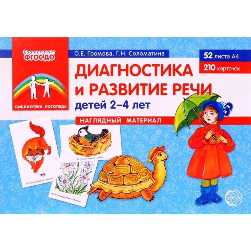 Диагностика и развитие речи детей 2–4 лет 