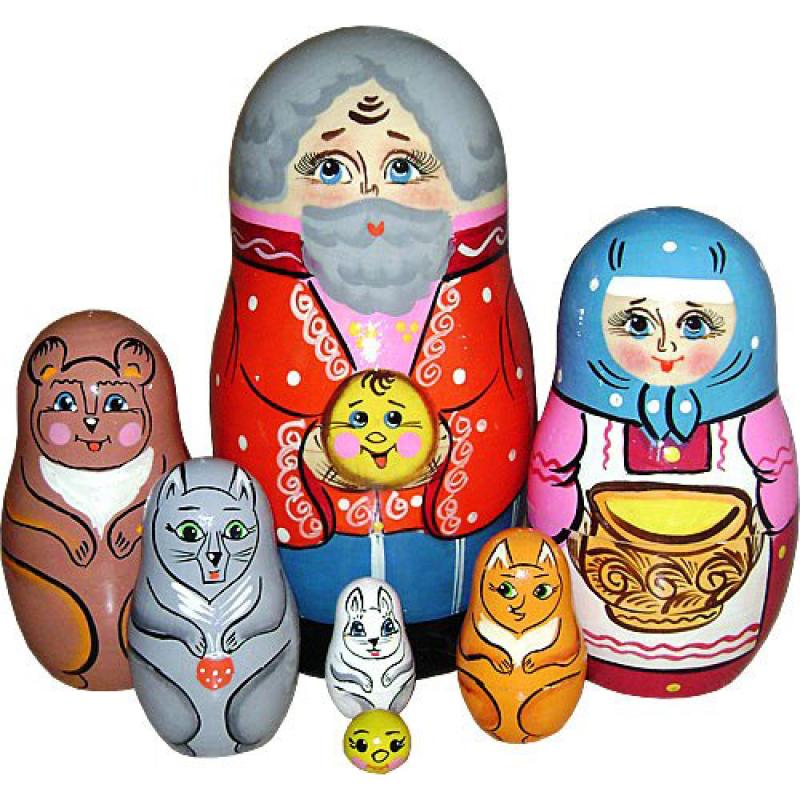 Матрешка Колобок Р-45/742