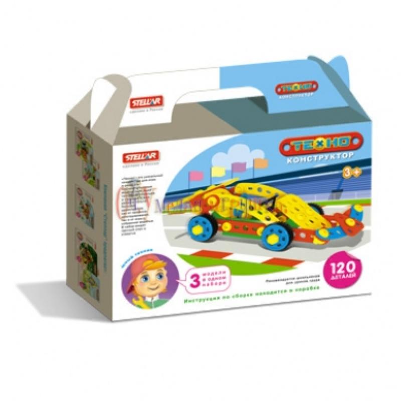 Конструктор Техно  Болид  120 дет.