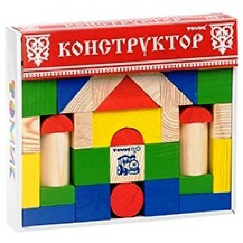 Конструктор Цветной 43 детали  6678-43