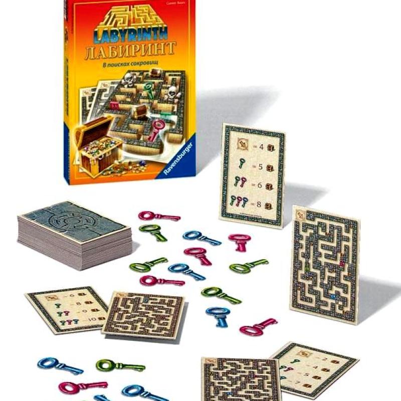 Настольная игра Лабиринт В поисках сокровищ