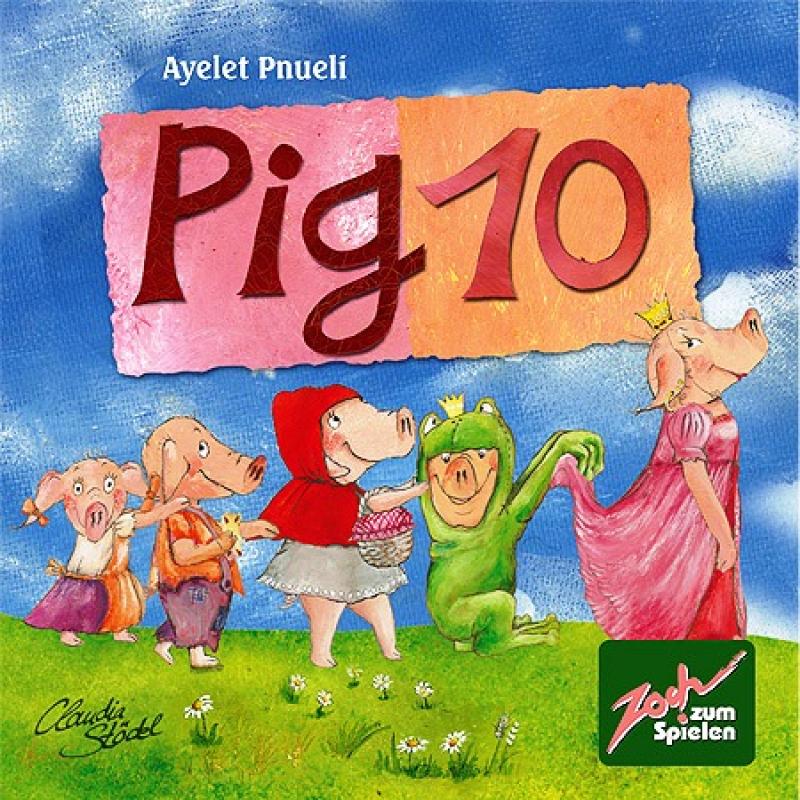 Настольная игра 10 свинок  