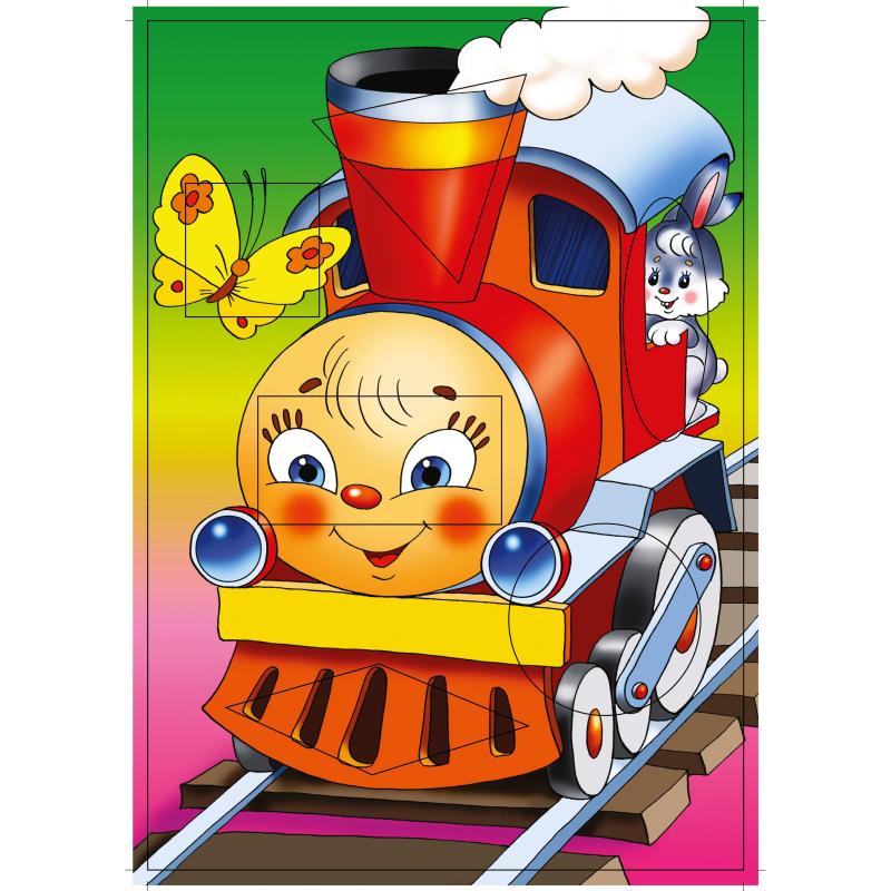 Паровозик  1205