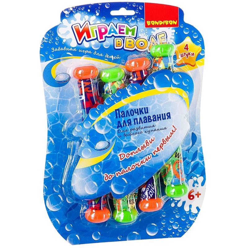 Палочки для плавания, 4 шт.  ВВ2431 