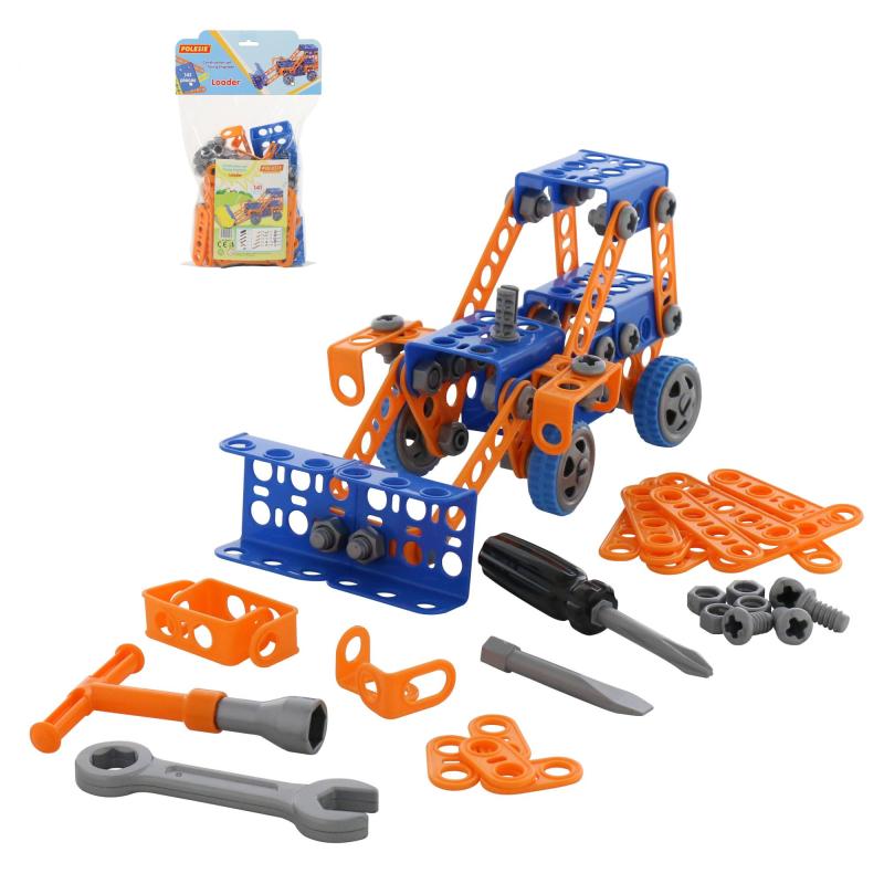  Конструктор  Трактор-погрузчик №1  55064